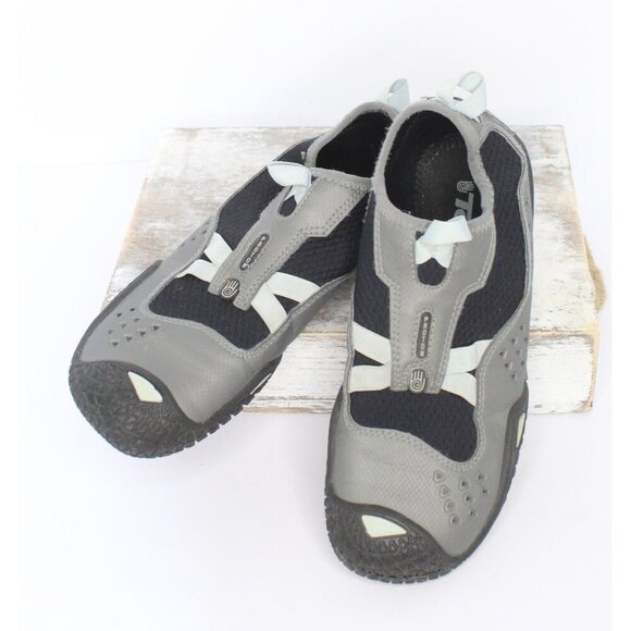 Teva Proton Women's 8 Water Shoes, Gray Black, Slip On, Anti-slip, Water Sports - Picture 1 of 14